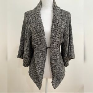 Bebe Gray Black Sweater in Size Small